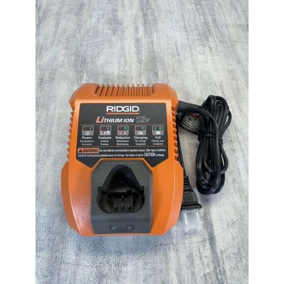 Rigid Lithium Ion Battery Charger 12V R86049 Charger Only - For Cordless Tools - Picture 1 of 6